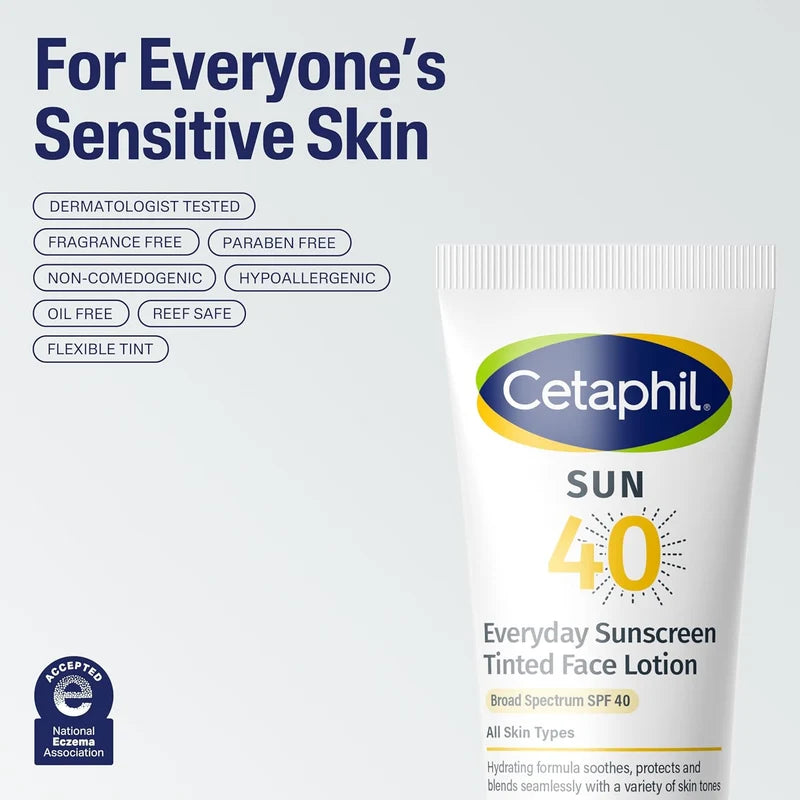 Cetaphil Sun SPF 40 Everyday Tinted Face Lotion